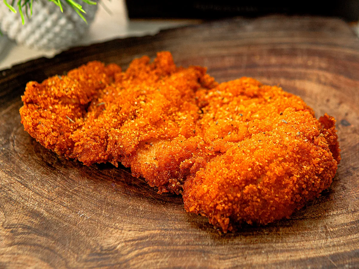 Chicken Titan, one huge crispy cutlet